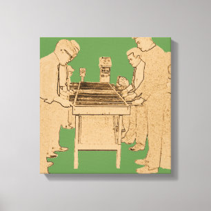 Toile FOOSBALL vintage FUZBOLL PHOTO ART TABLEAU DE FOOT