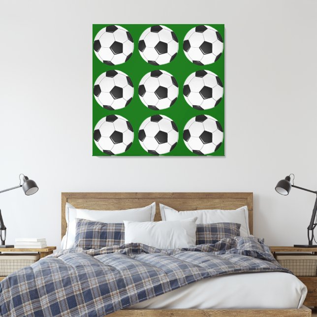 Toile Football américain de soccer ou d'association (Insitu(Chambre))