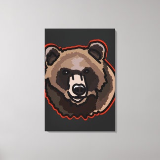 Toile Force de l'ours