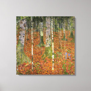 Toile Forêt de bouleau