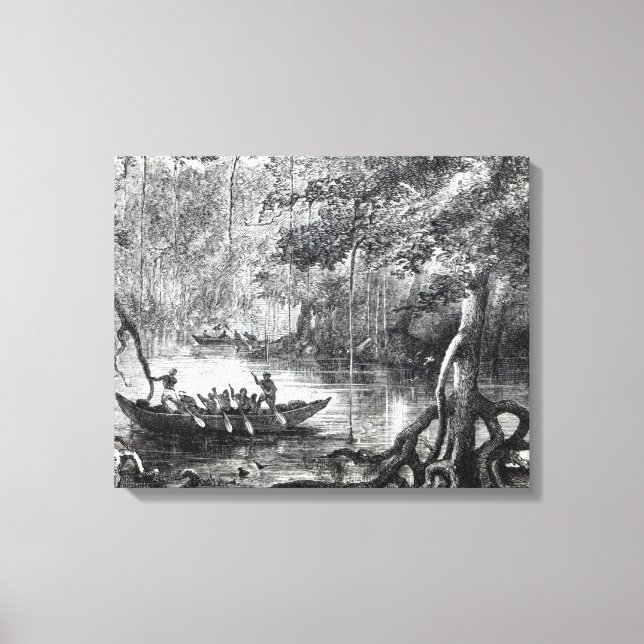 Toile Forêt de mangrove (Recto)