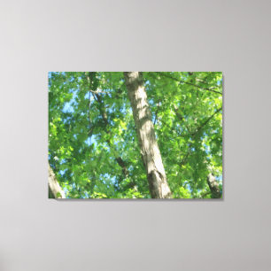 Toile Forêt de Triptych