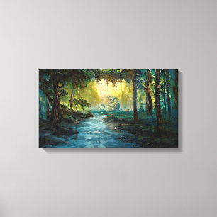Toile Forêt humide