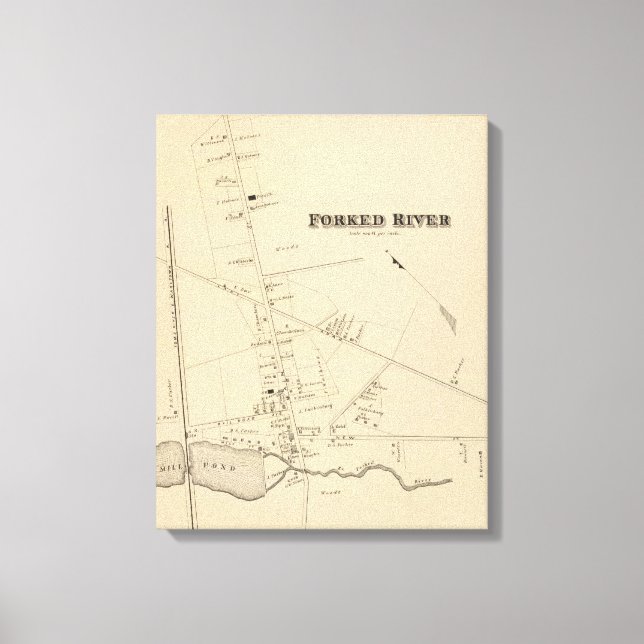 Toile Forked River, New Jersey (Recto)