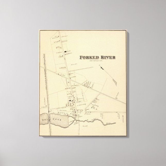 Toile Forked River, New Jersey (Recto)