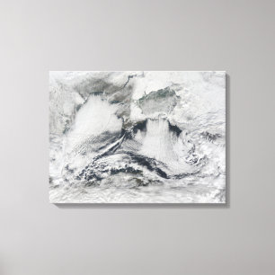 Toile Formation de nuage au-dessus de la Mer Noire