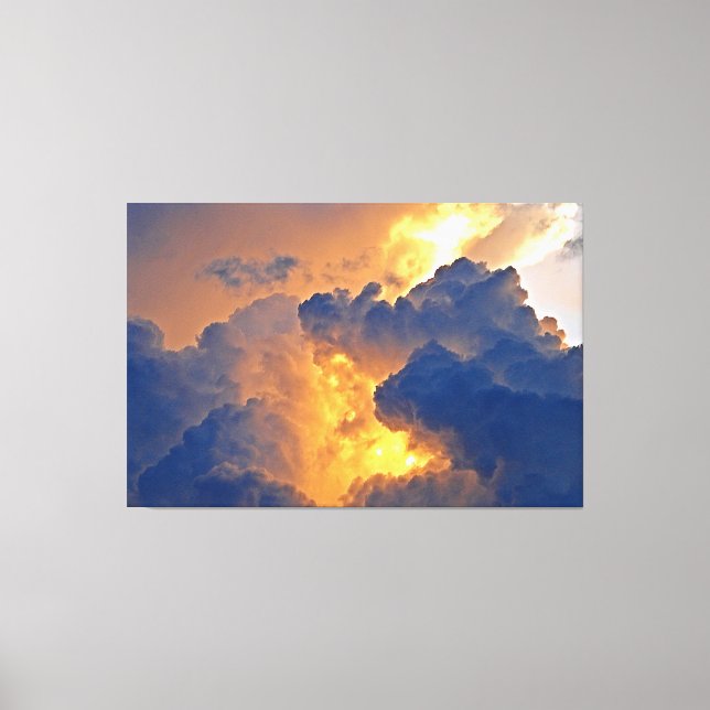 Toile Formation de nuages dramatiques (Recto)
