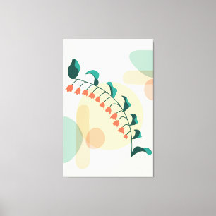 Toile Forme botanique Abstraite