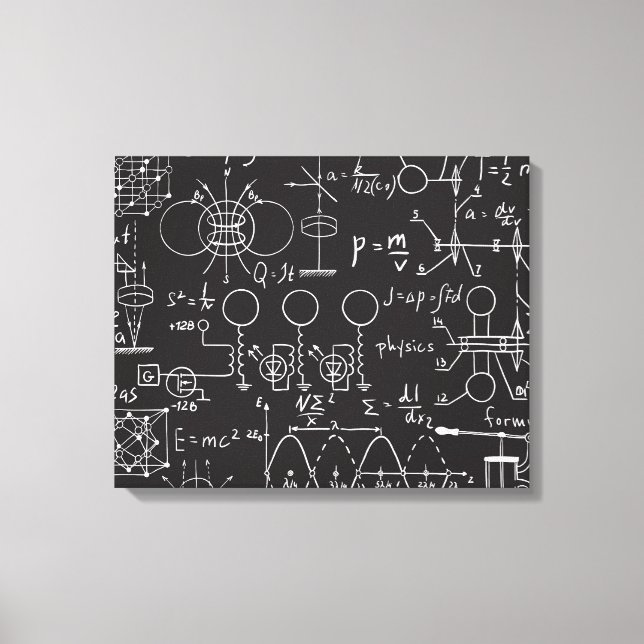 Toile Formules scientifiques : Patte de calcul du tablea (Recto)