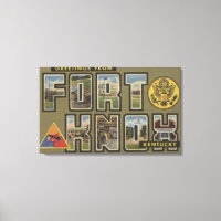 Fort Knox, Kentucky - Scènes de grandes lettres