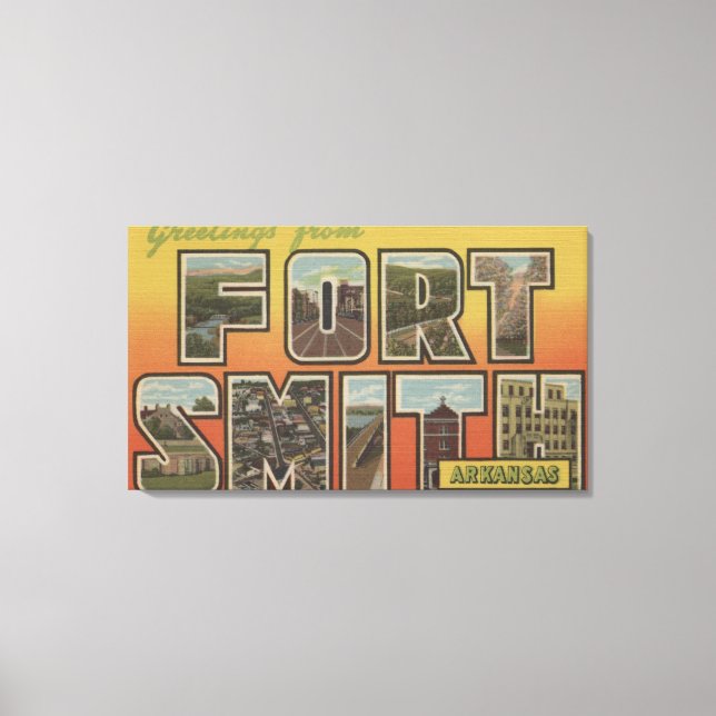 Toile Fort Smith, Arkansas - Grandes Scènes (Recto)