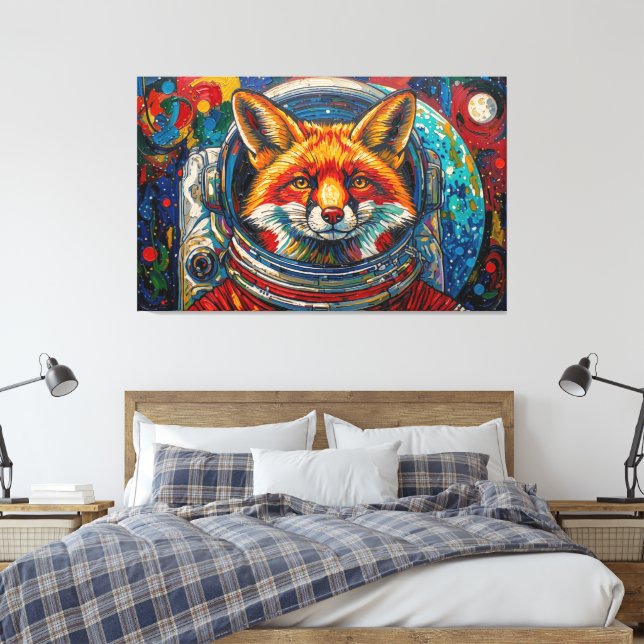 TOILE FOX IN SPACE (Insitu(Chambre))