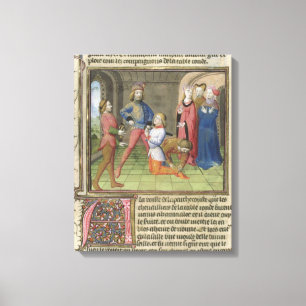 Toile Fr.120 f.522v adouber de Lancelot de '