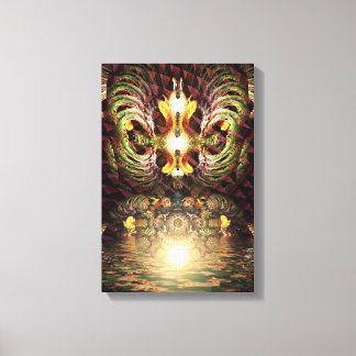 Toile Fractapond Visions Psychédéliques d'Art