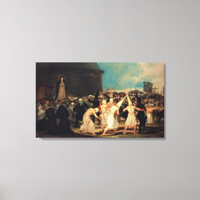 Toile Francisco Jose de Goya y Lucientes | Procession (Recto)