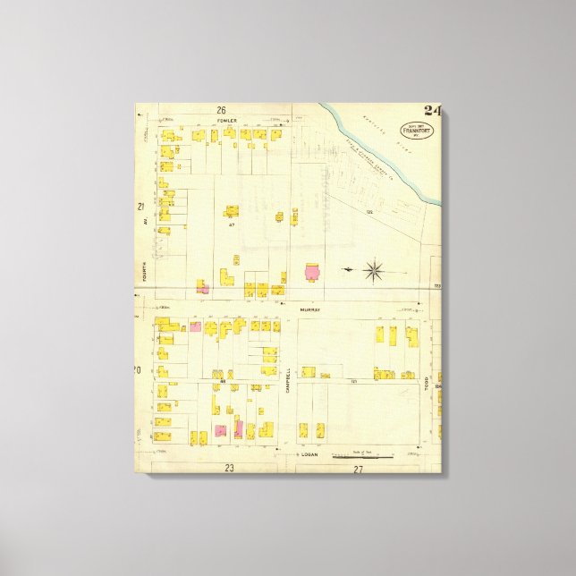 Toile Frankfort, Kentucky 15 (Recto)