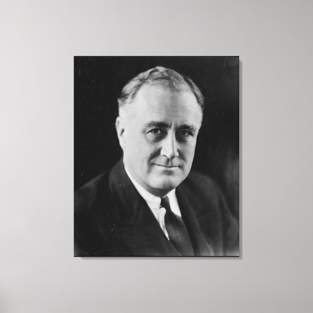 Toile FRANKLIN D. ROOSEVELT 1933 Archives nationales Pho (Recto)