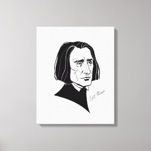 Toile Franz Liszt