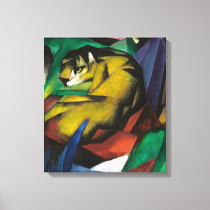 Toile Franz Marc Le Tigre