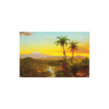 FREDERIC E. CHURCH - Paysage sud-américain 1857
