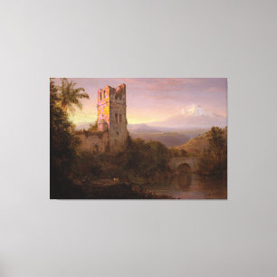 Toile Frederic Edwin Church - Volcan Chimborazo
