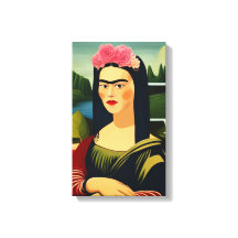 Frida Kahlo et Mona Lisa