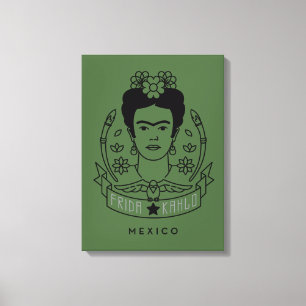 Toile Frida Kahlo   Héroïne