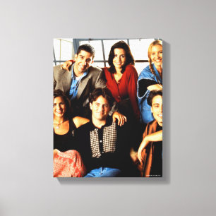 Toile FRIENDS™   Casting assis dans l'appartement de Mon
