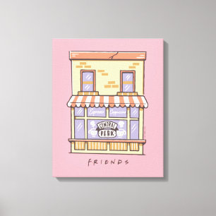 Toile FRIENDS™   Central Perk Café Dessin Animé