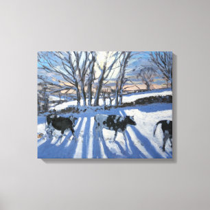 Toile Friesian Cows 2009