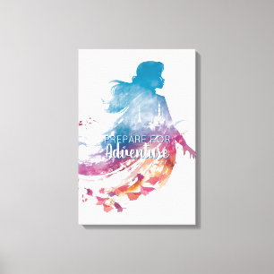 Toile Froid 2 : Anna Aquarelle Silhouette