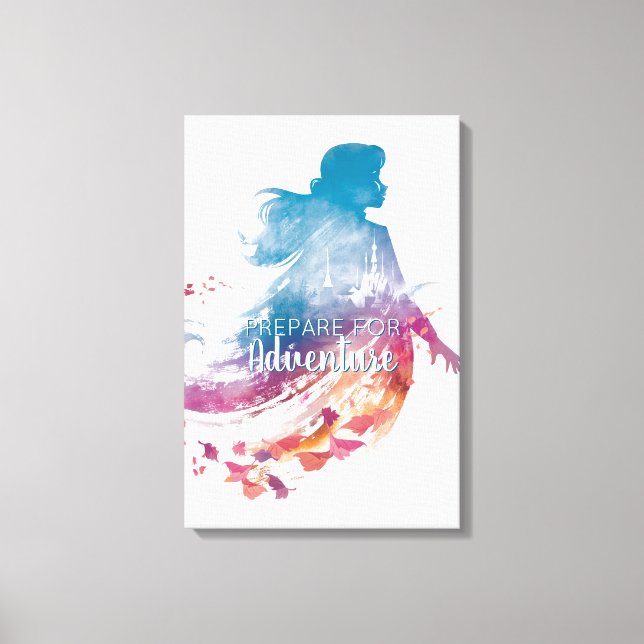 Toile Froid 2 : Anna Aquarelle Silhouette (Recto)