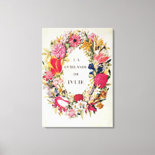 Toile Frontispiece de 'La Guirlande de Julie', c.1642