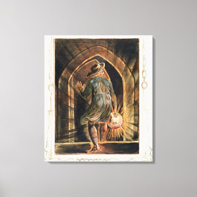 Toile Frontispiece to 'Jerusalem' (Bentley Copie E) 1804 (Recto)