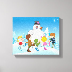 Toile Frosty Snowman™ hiver