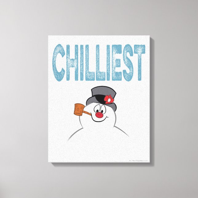 Toile Frosty the Snowman™ | Chilliest (Recto)