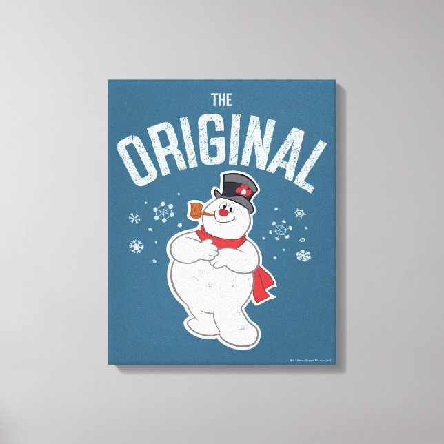 Toile Frosty the Snowman™ | L'original (Recto)