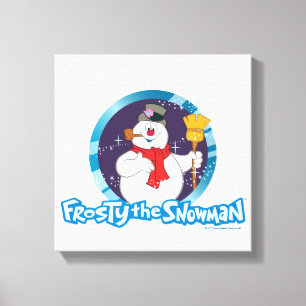 Toile Frosty the Snowman™   Portrait magique Frosty