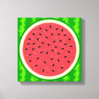 Fruit d'été de la tranche de pastèque à la croûte