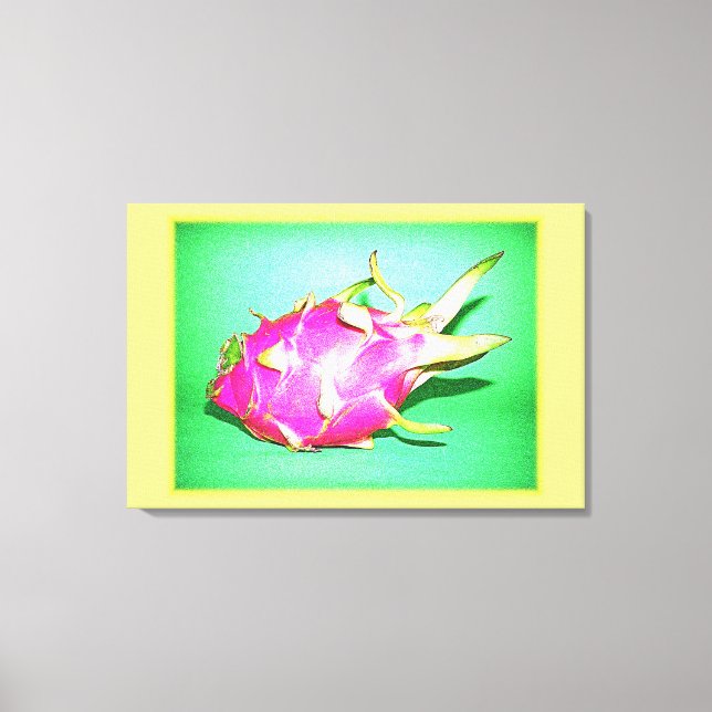 Toile "Fruit Dragon Lumineux" Belle Photo. Commandez dès (Recto)