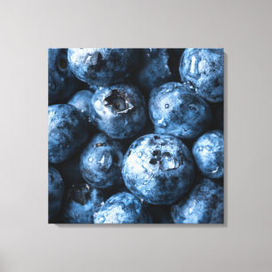 Toile Fruits de bleuets