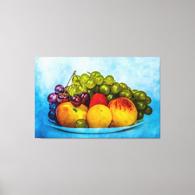 Toile Fruits d'été (Recto)