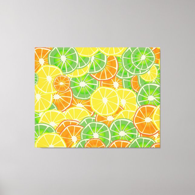 Toile Fruits d'été (Recto)