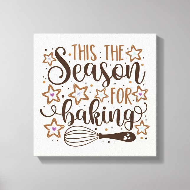 Toile Fun 'Tis Season for Baking Design (Recto)