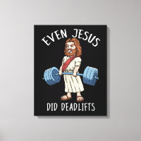 Funny Gym Don Jésus Deadlift Fitness Bodybuilding