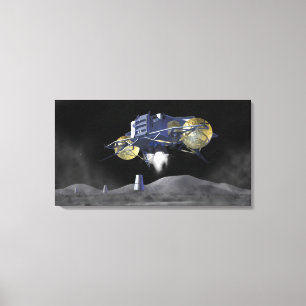 Toile Futures missions 7 d'exploration d'espace