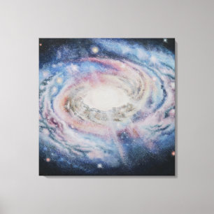 Toile galaxie