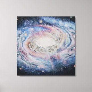 Toile galaxie