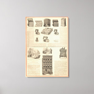 Toile Galvano Company Manufacturière Faradic Bickford