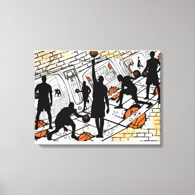Toile Game On (Recto)